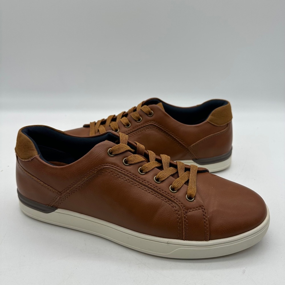 Bruno Marc SBFS211M Mens Size 9 Lace-up Shoes Brown Fashion Comfort Sneakers